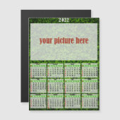 2022 Foto Personalisierter Kühlschrankmagnet Kalen Magnetkarte (Vorne/Hinten)