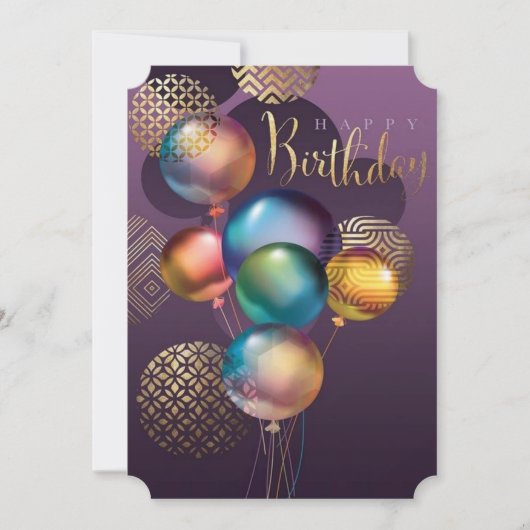 2022 Geburtstagskarten, Einladung (Vorderseite)