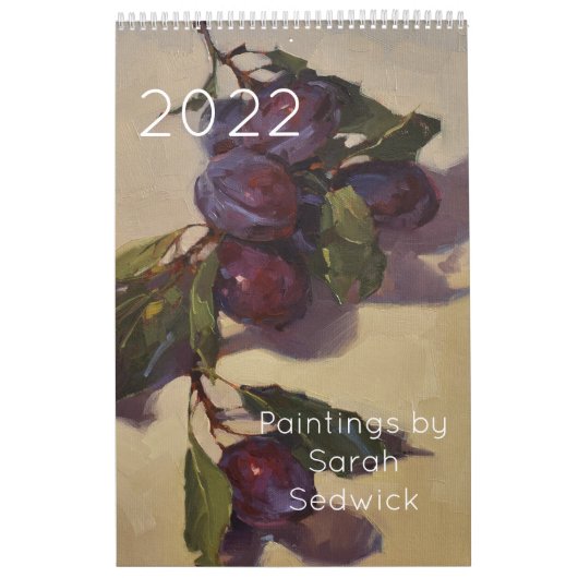 2022: Gemälde von Sarah Sedwick Kalender (Titelbild)