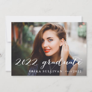 2022 Graduate Script Foto Abschluss Einladung