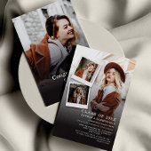 2022 Graduation Party 4 Fotos Modernes Grad Einladung