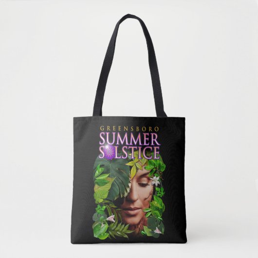 2022 Greensboro Summer Solstice Festival Tasche (Vorderseite)