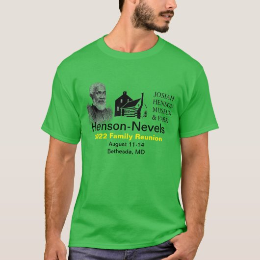 2022 Henson-Nevels Family Reunion Tee (Vorderseite)