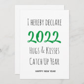 2022 HUGS UND KISSEN | Neujahr (Vorne/Hinten)
