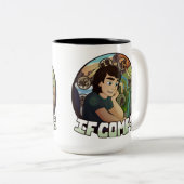 2022 IFComp Zwei-Tone-Tasse Zweifarbige Tasse (VorderseiteRechts)