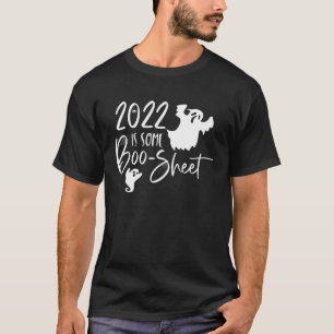2022 ist ein Boo-Blatt lustige Halloween Männer Fr T-Shirt