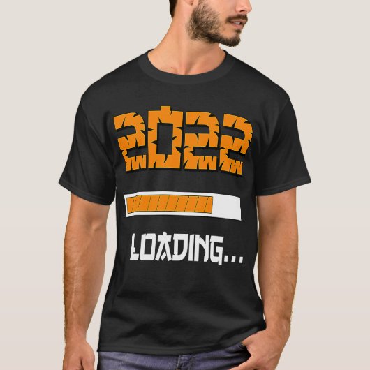 2022 Jahr des Loading chinesischen Jahres of the T T-Shirt (Vorderseite)