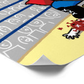 2022 Jahr des Tiger - Neujahrspalast Montag Poster (Ecke)