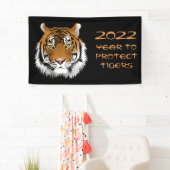 2022 Jahr zum Schutz der Tiger Banner (Insitu)