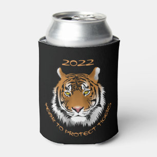 2022 Jahr zum Schutz der Tiger Dosenkühler