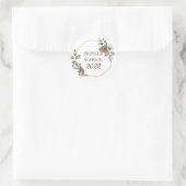 2022 JW Ministry Supply Pioneer School - Boho Runder Aufkleber (Tasche)