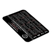 2022 Kalender Benutzerdefinierter Firmenlogo Name  Magnet (Rechte Seite)