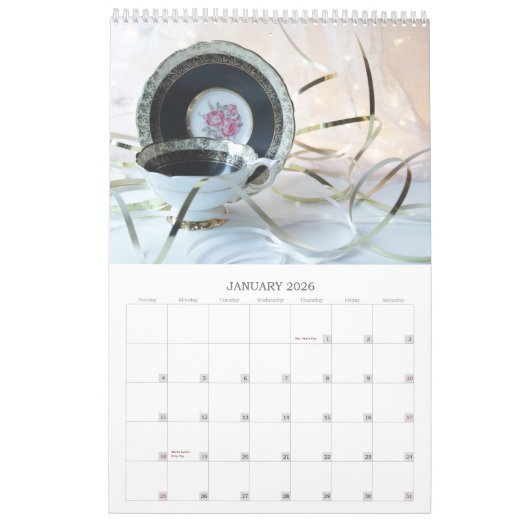 2022 Kalender - Ein Jahr der schönen Teakup am 22. (Jan 2026)