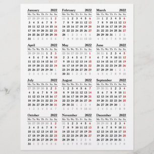 2022-Kalendervorlage Flyer