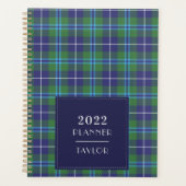 2022 Kariert Tartan Clan Douglas Checkered Planer (Vorderseite)