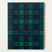 2022 Karierter Clan Blackwatch Tartan Green Checke Planer (Rückseite)