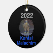 2022 Keramik Circle Ornament Kanfai Malachim (Links)