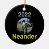 2022 Keramik Circle Ornament Neander (Vorne)