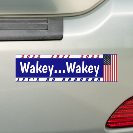 2022 Lasse Go Brandon Wakey Wakey Autoaufkleber (Auf Auto)