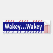 2022 Lasse Go Brandon Wakey Wakey Autoaufkleber (Vorne)