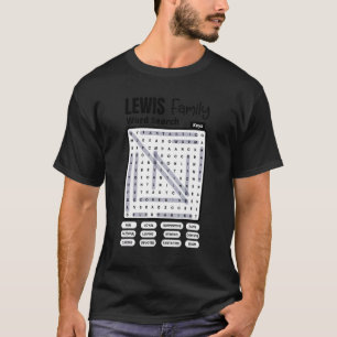 2022 LEWIS Family Wiedersehen Tree Summer Party Le T-Shirt