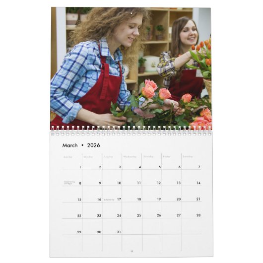 2022 Logo für benutzerdefinierte Unternehmen Kalender (Mär 2026)