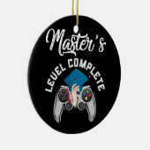 2022 Master's Level Complete Abschluss Gamer Keramik Ornament (Rechts)