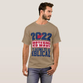 2022 MIDTERMS RED WAVE BIBLICAL T-Shirt (Vorne ganz)