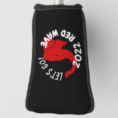 2022 MIDTERMS RED WAVE LET'S GO GOLF HEADCOVER (Rotieren 90)