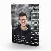 2022 Moderner Script Typ Trendy Abschluss Fotoblock (Rechts)