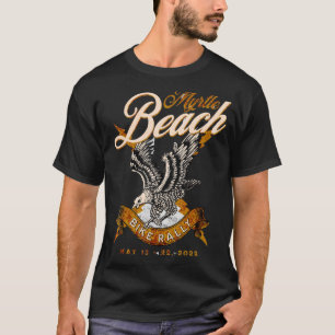 2022 Myrtle Beach Bike Kundgebung Adler Vintag am  T-Shirt