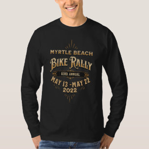 2022 Myrtle Beach Bike Kundgebung Vintag 83. Jährl T-Shirt