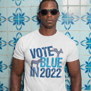 2022 Niedliches demokratisches Party T-Shirt