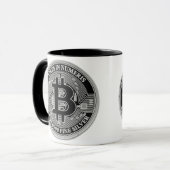 2022 Niue 1 oz Silver Bitcoin Tasse (Vorderseite Links)