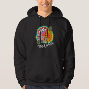 2022 Peace Global Peace International Unity Liebe  Hoodie