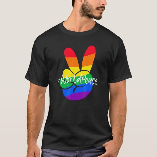 2022 Peace Global Peace International Unity Liebe T-Shirt (Vorderseite)