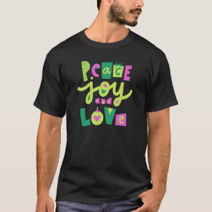 2022 Peace Global Peace International Unity Liebe T-Shirt