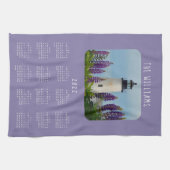 2022 Pemaquid Point Lighthouse Kalender Geschirrtuch (Horizontal)