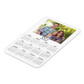 2022 Personalisierter Fotokalender Mini Magnet (Linke Seite)