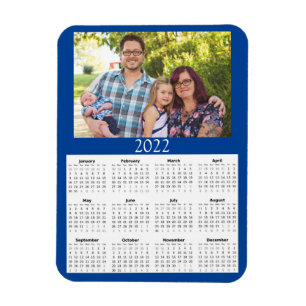 2022 Personalisierter Fotokalender Mini-Magnet Magnet