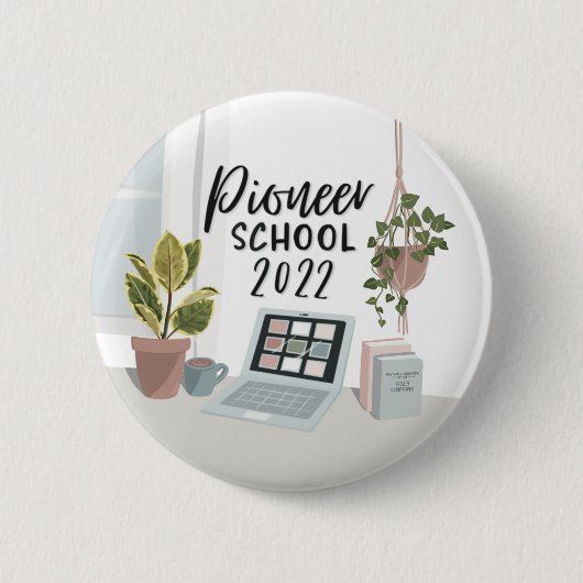 2022 Pioneer School Button Abzeichen (Vorderseite)