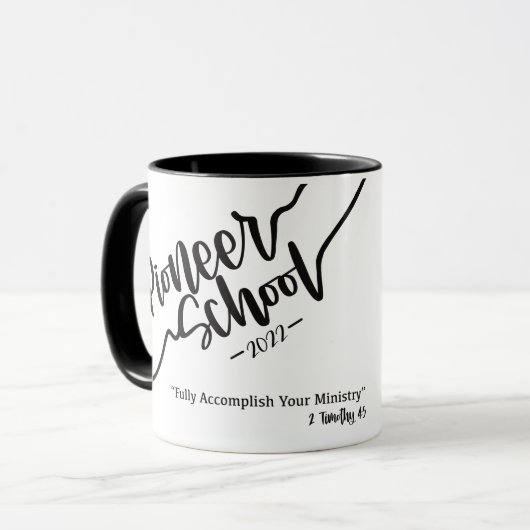 2022 Pioneer School Personal Mug Tasse (Vorderseite Links)
