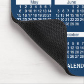 2022 Police Box Blue Bold Calendar von Janz Mousepad (Ecke)