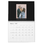 2022 puristisches, schlichtes, modernes Foto  Kalender (Feb 2027)