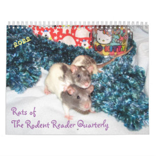 2022 Ratten des Rodent Reader-Kalenders E Kalender