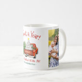 2022 rollten wir mit ihm Weihnachts-Foto Kaffeetasse (VorderseiteRechts)