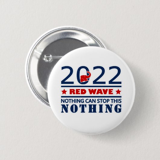 2022 ROTE WAVE BUTTON (Vorne & Hinten)
