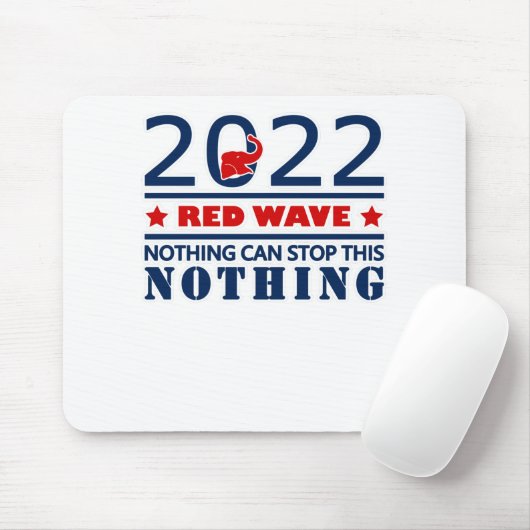 2022 ROTE WAVE MOUSEPAD (Mit Mouse)