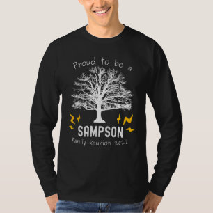 2022 Sampson Family Wiedersehen Tree Sommer Party  T-Shirt