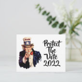 2022 schützen postkarte (Stehend Vorderseite)